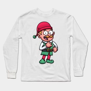 Elf Ready For Christmas Long Sleeve T-Shirt